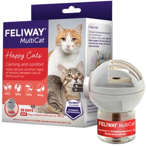 Feliway 30 Day Multicat Diffuser Plug-In Starter Kit