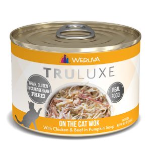 Weruva TruLuxe On The Cat Wok with Chicken & Beef in Pumpkin Soup Wet Cat Food