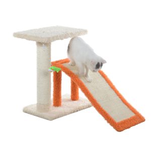 Armarkat Orange Premium Real Wood Cat Tree Model X2101