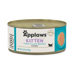 Applaws Natural Tuna Fillet in Broth Wet Kitten Food