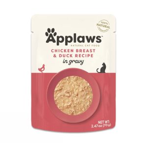 Applaws Natural Chicken Flakes with Duck in Gravy Wet Cat Food
