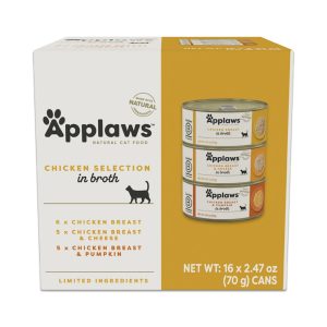 Applaws Natural Chicken Selection in Broth Multipack Wet Cat Food