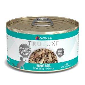 Weruva TruLuxe Honor Roll with Saba in Gravy Wet Cat Food