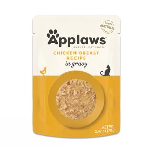 Applaws Natural Chicken Flakes in Gravy Wet Cat Food Pouch