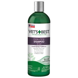 Vet's Best Advanced Strength Flea + Tick Cat Shampoo