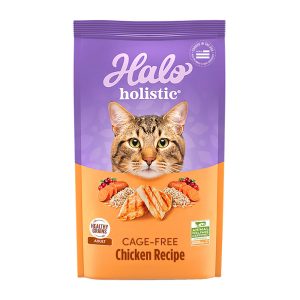 Halo Holistic Complete Digestive Health Cage-free Chicken Recipe Adult Dry Cat Food