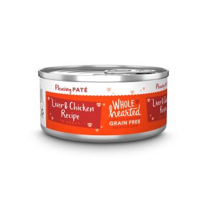WholeHearted All Life Stages Grain-Free Chicken & Liver Recipe Pate Wet Cat Food