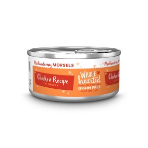 WholeHearted All Life Stages Grain-Free Chicken Recipe Morsels in Gravy Wet Cat Food