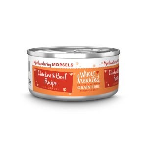 WholeHearted All Life Stages Grain Free Chicken & Beef Recipe Morsels in Gravy Wet Cat Food