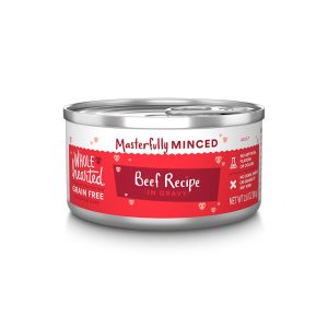 WholeHearted All Life Stages Grain-Free Beef Recipe Minced in Gravy Wet Cat Food
