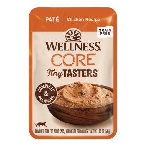 Wellness CORE Tiny Tasters Chicken Pate Grain Free Wet Cat Food