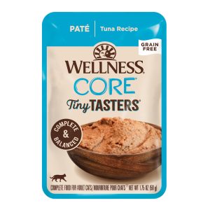 Wellness CORE Tiny Tasters Tuna Pate Grain Free Wet Cat Food