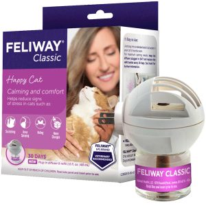 Feliway Classic 30 Day Starter Kit Plug-In Diffuser & Refill for Cats