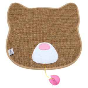 Kitty City Crazy Sisal Scratch Pad for Cats