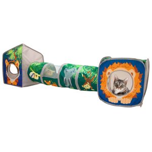 Kitty City Jungle Collapsible Play Combo for Cats