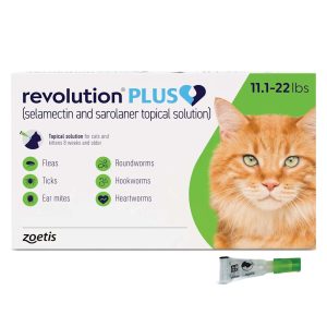 Revolution Plus Topical Solution 11.1-22 lbs. Cat