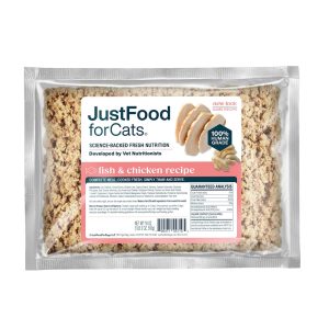 JustFoodForDogs Daily Diets Fish & Chicken Frozen Cat Food