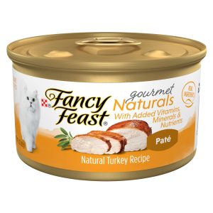 Fancy Feast Gourmet Naturals Turkey Recipe Pate Wet Cat Food