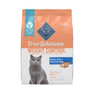 Blue Buffalo True Solutions Healthy Weight Natural Weight Control Chicken Adult Dry Cat Food