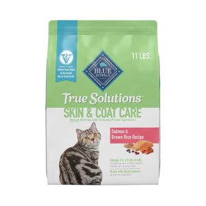 Blue Buffalo True Solutions Perfect Skin & Coat Salmon Natural Dry Food for Adult Cats