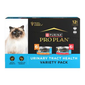 Purina Pro Plan Urinary Tract Health Beef and Chicken Entrees Wet Cat Food Variety Pack