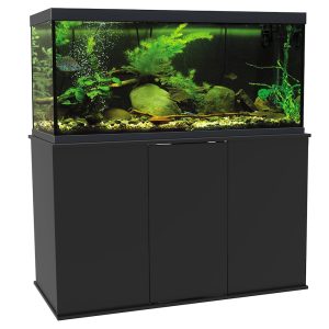Aquatic Fundamentals Black Upright Aquarium Stand