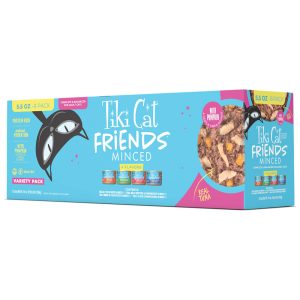 Tiki Cat Friends Tuna Wet Cat Food Variety Pack