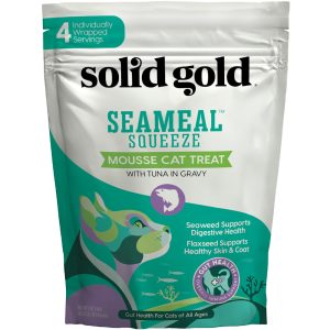Solid Gold Seameal Squeeze with Tuna in Gravy Mousse Cat Treat