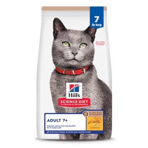 Hill's Science Diet Senior 7+ No Corn, Wheat or Soy Chicken Dry Cat Food