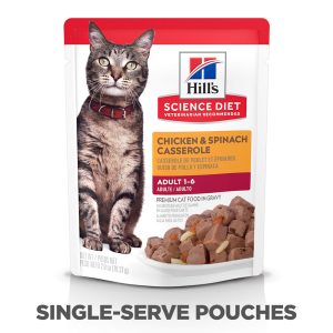 Hill's Science Diet Chicken & Spinach Adult Wet Cat Food