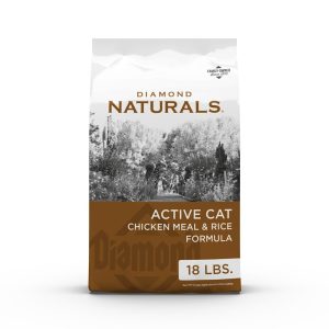 Diamond Naturals Active Cat All Life Stages High Protein Chicken Meal & Rice Dry Cat Food