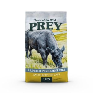 Taste of the Wild Prey Angus Beef Limited Ingredient Recipe Dry Cat Food