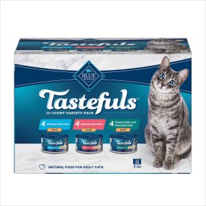 Blue Buffalo Blue Tastefuls Natural Adult Entree Variety Pack Wet Cat Food
