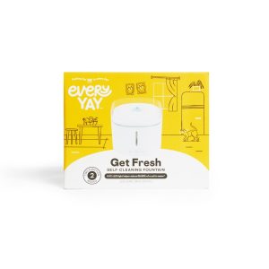 EveryYay Get Fresh Self-Cleaning Fountain for Cats