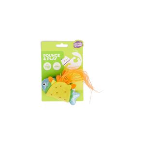 Leaps & Bounds Plush Fish Taco Cat Toy