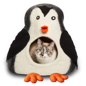 Dharma Dog Karma Cat Ombre Penguin Wool Pet Cave
