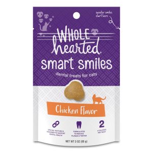 WholeHearted Chicken Flavor Cat Dental Treats