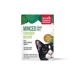 The Honest Kitchen Grain Free Minced Chicken in Bone Broth Gravy Wet Cat Food