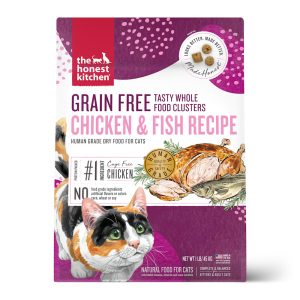 The Honest Kitchen Whole Food Clusters Grain Free Chicken & Fish Dry Cat Food