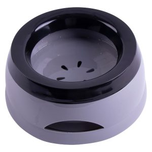 Pet Life Grey 'Hydrain' Anti-Spill Water and Food Pet Bowl