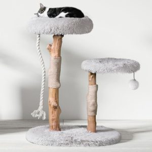 Mau Lifestyle Gray Rizzo Cat Tree