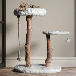 Mau Lifestyle White Rizzo Cat Tree