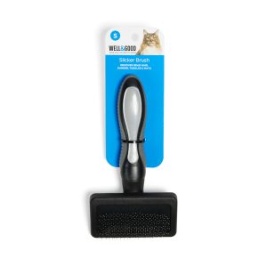 Well & Good Black Cushion Slicker Cat Brush