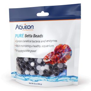 Aqueon Betta Beads Black & White