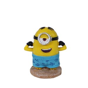Penn Plax Minions Beach Stuart Aquarium Ornament