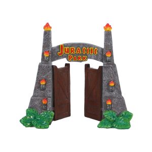 Penn Plax Jurassic Park Gates Aquarium Ornament