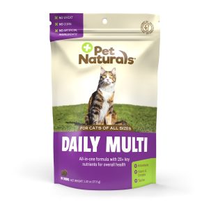 Pet Naturals Daily Multivitamin Health Support Fish Flavored Cat Chew