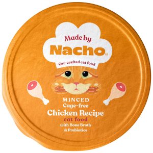 Made by Nacho Cage-Free Minced Chicken Recipe with Bone Broth Wet Cat Food