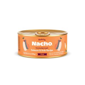 Made by Nacho Sustainably Caught Salmon & Sole Pate Recipe with Bone Broth Wet Cat Food