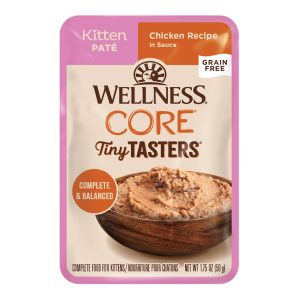Wellness CORE Chicken Pate Tiny Tasters Wet Kitten Cat Food